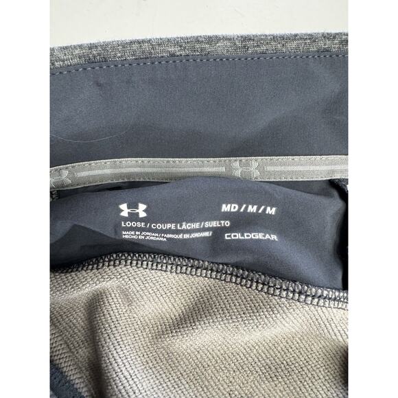 Under Armour Women's Loose Fit ColdGear 1/2 Zip Jacket Gray Blue Size Medium NWT - Picture 4 of 6